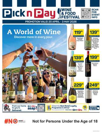 Pick n Pay catalogue  - 20/04/2026 - 03/05/2026.