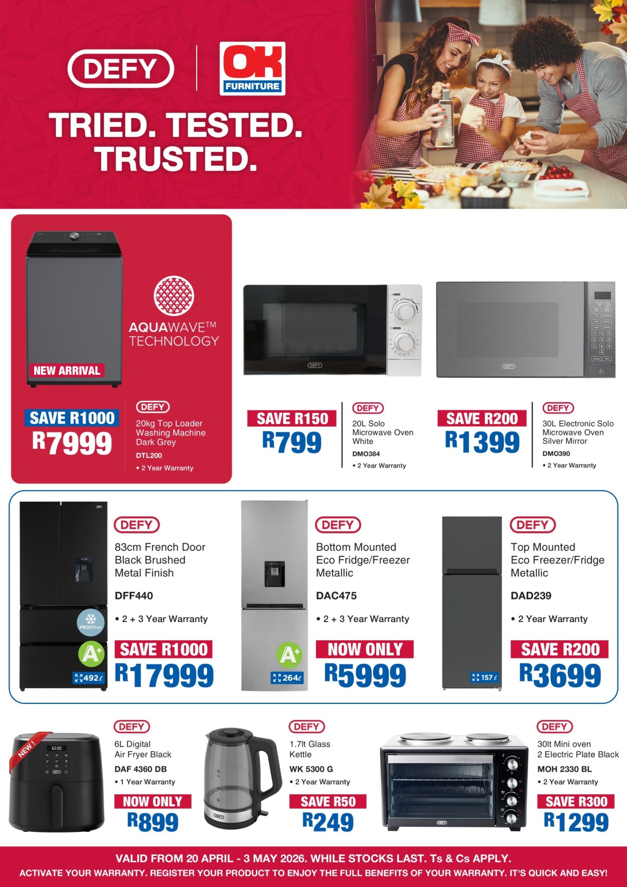 OK Furniture specials - 20/04/2026 - 03/05/2026. Page 1
