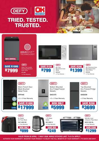 OK Furniture catalogue  - 20/04/2026 - 03/05/2026.