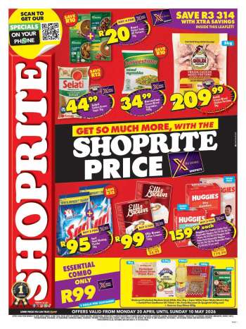 Shoprite catalogue  - 20/04/2026 - 10/05/2026.
