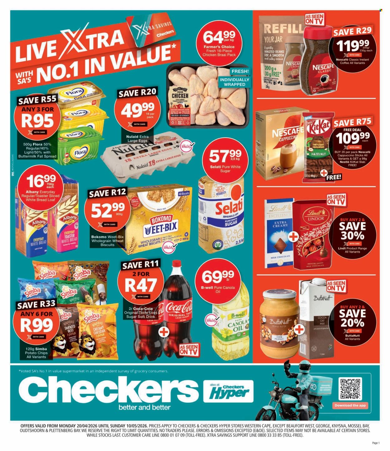 Checkers specials - 20/04/2026 - 10/05/2026. Page 1