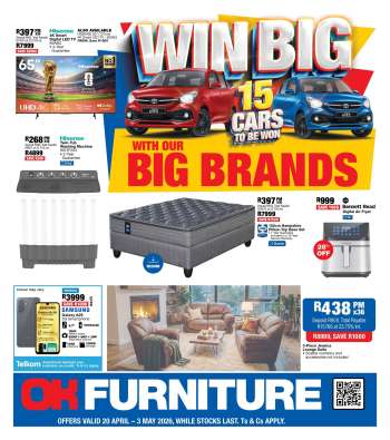 OK Furniture catalogue  - 20/04/2026 - 03/05/2026.