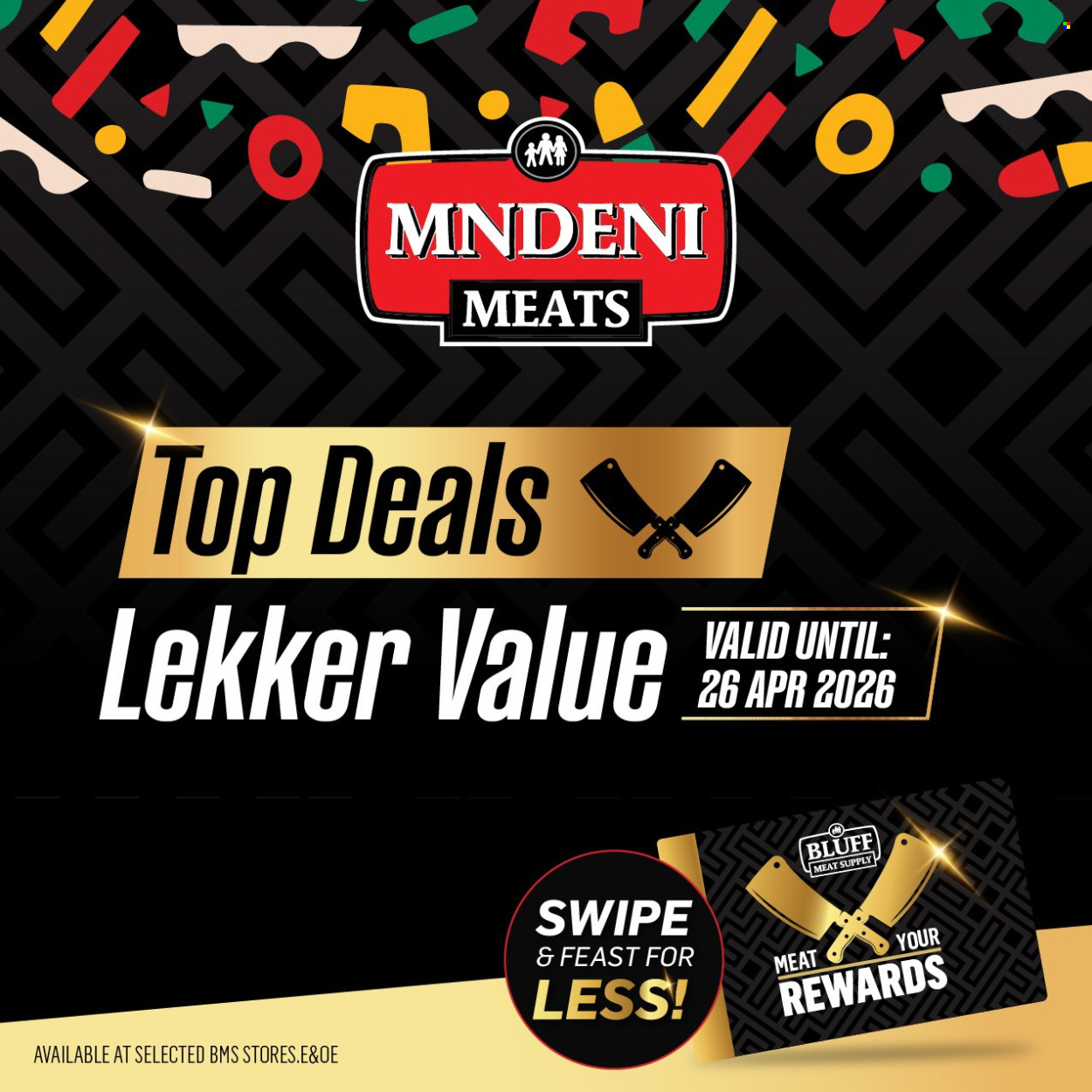 Mndeni Meats specials - 20/04/2026 - 26/04/2026. Page 1