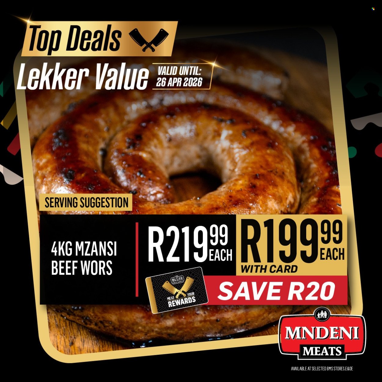 Mndeni Meats specials - 20/04/2026 - 26/04/2026. Page 4