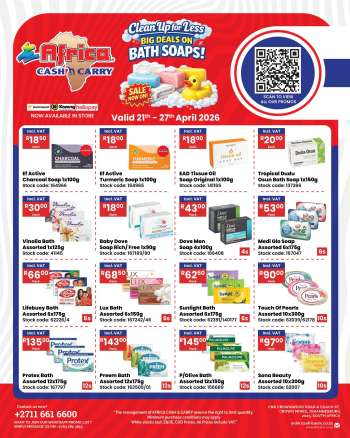 Africa Cash & Carry catalogue  - 21/04/2026 - 27/04/2026.