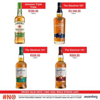 Johnny's Liquor Hypermarket catalogue  - 22/04/2026 - 03/05/2026.