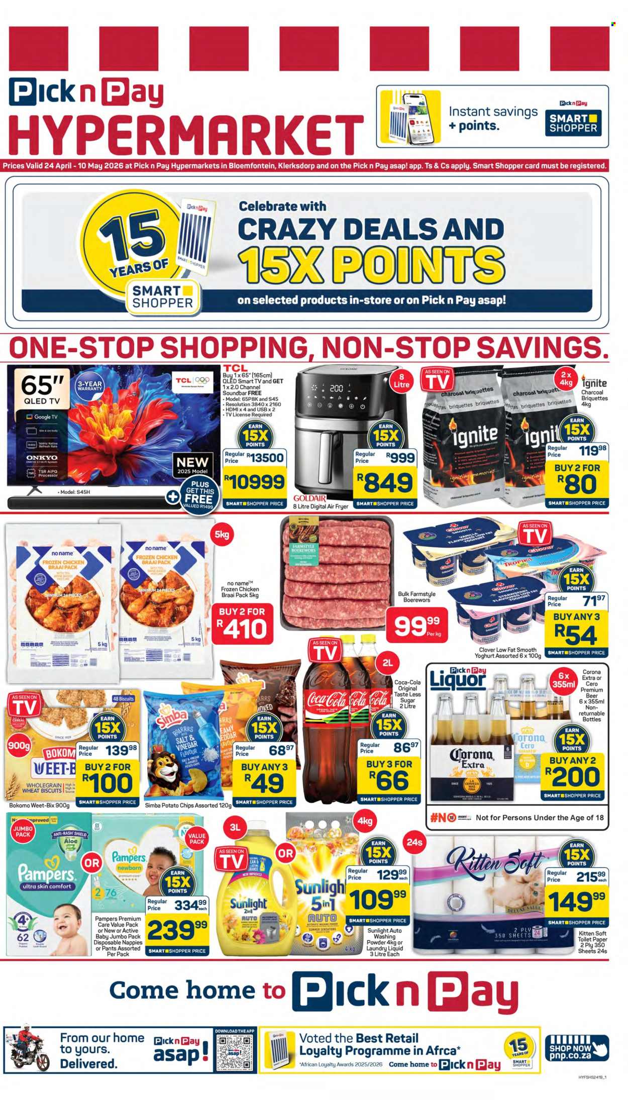 Pick n Pay Hypermarket specials - 24/04/2026 - 10/05/2026. Page 1