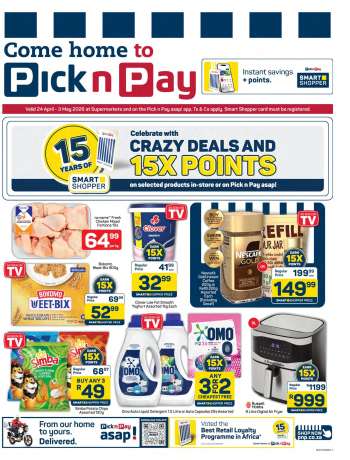 Pick n Pay catalogue  - 24/04/2026 - 03/05/2026.