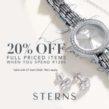 Sterns catalogue  - 22/04/2026 - 27/04/2026.