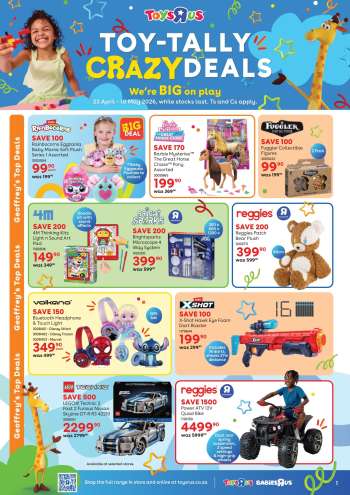 Toys R Us catalogue  - 23/04/2026 - 10/05/2026.