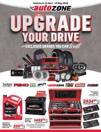 AutoZone catalogue  - 23/04/2026 - 10/05/2026.