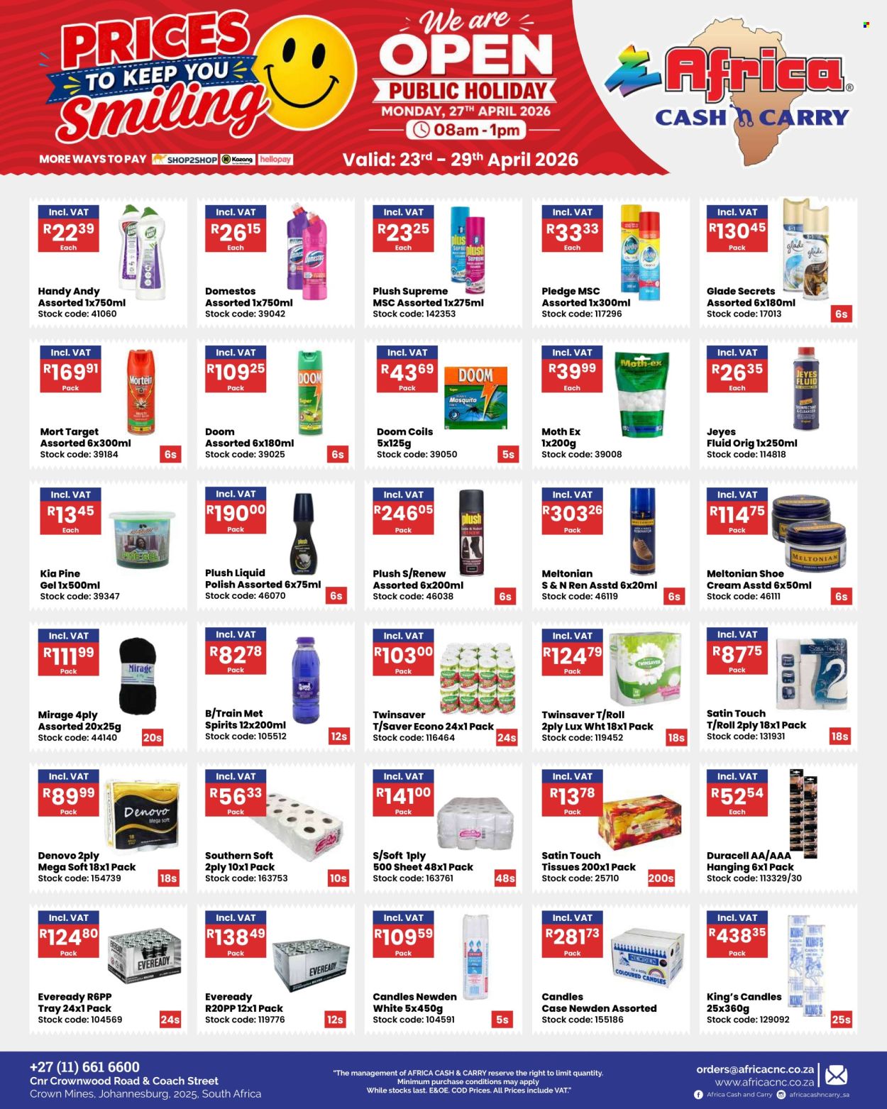 Africa Cash & Carry specials - 23/04/2026 - 29/04/2026. Page 12
