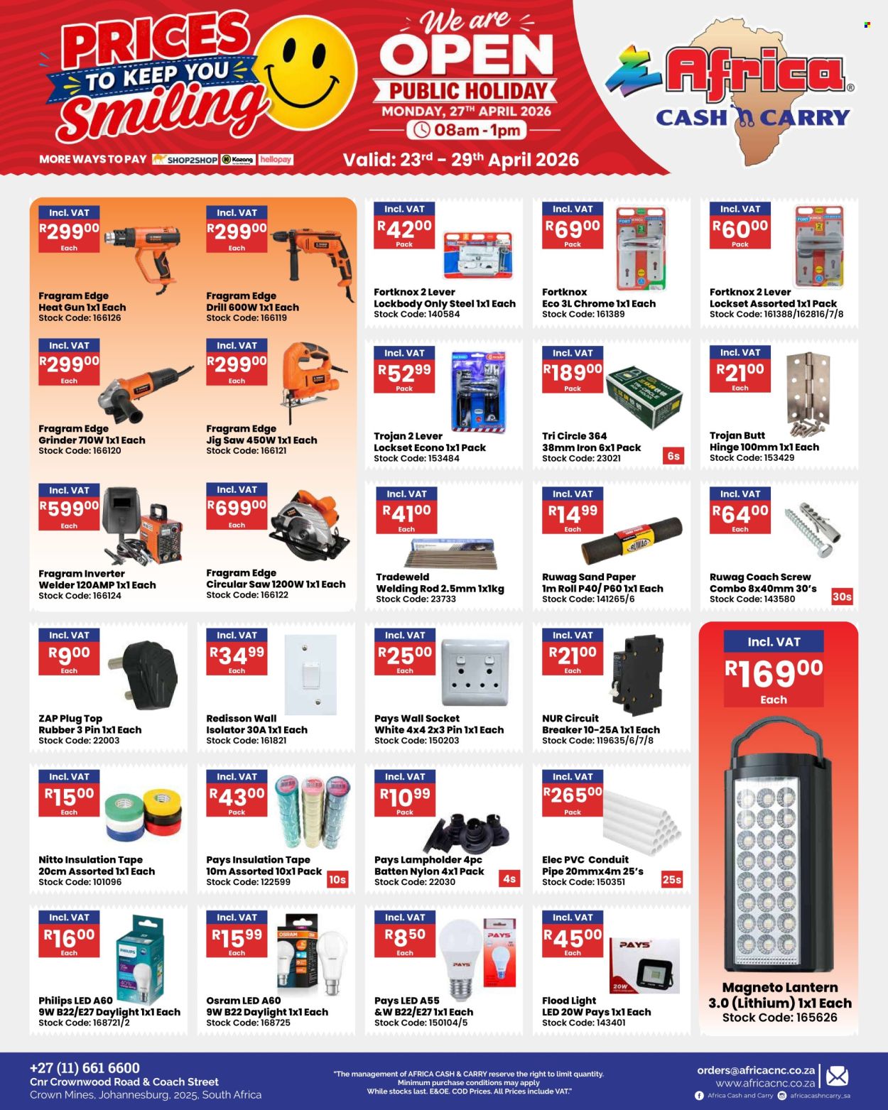 Africa Cash & Carry specials - 23/04/2026 - 29/04/2026. Page 23