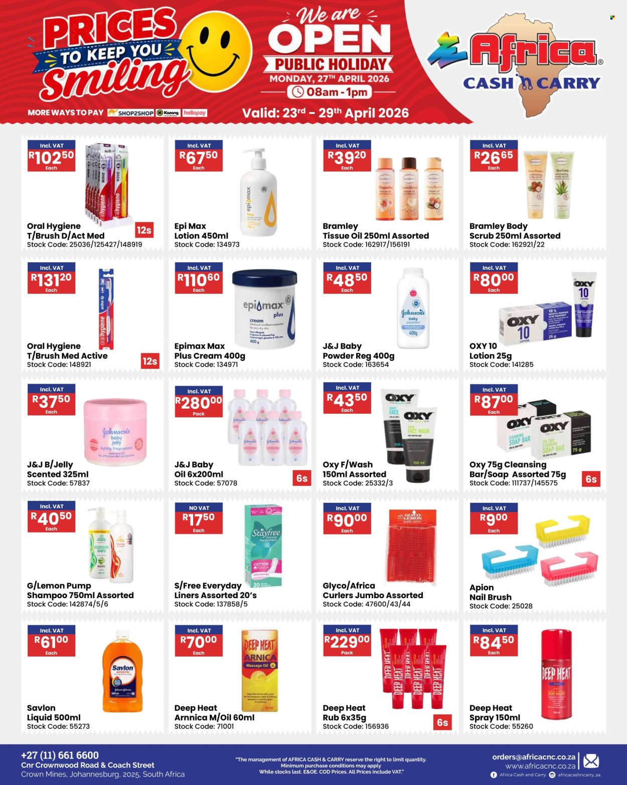 Africa Cash & Carry specials - 23/04/2026 - 29/04/2026. Page 41