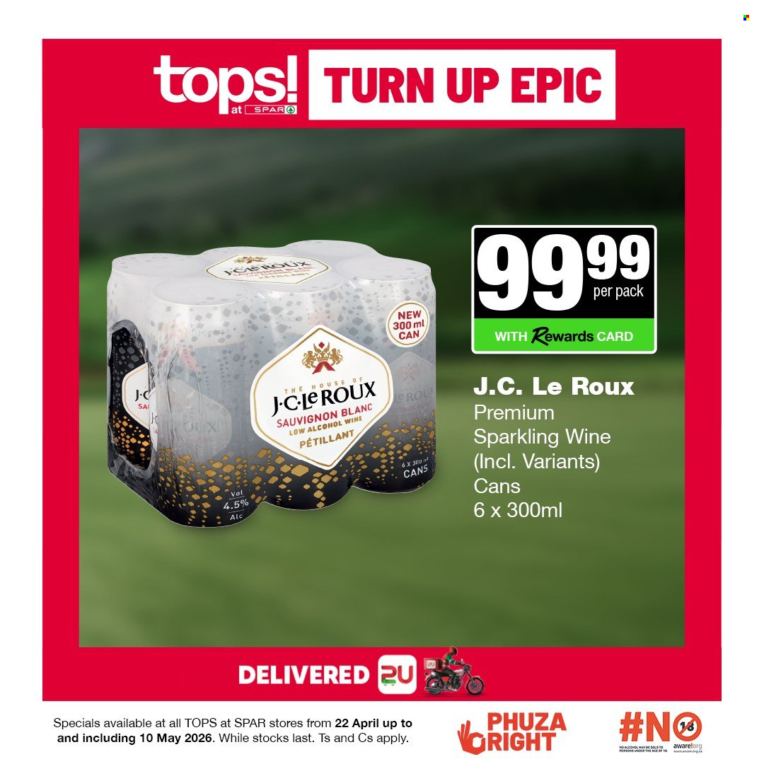 TOPS at SPAR specials - 22/04/2026 - 25/04/2026. Page 10