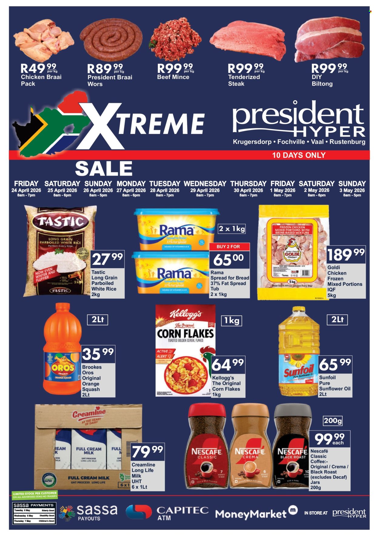 President Hyper specials - 23/04/2026 - 03/05/2026. Page 1
