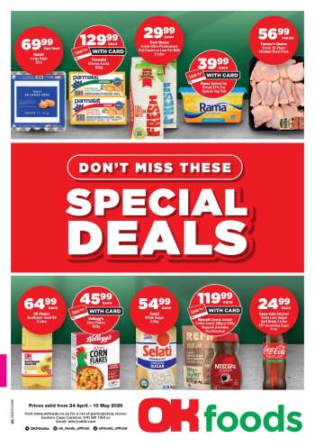 OK Foods catalogue  - 24/04/2026 - 10/05/2026.