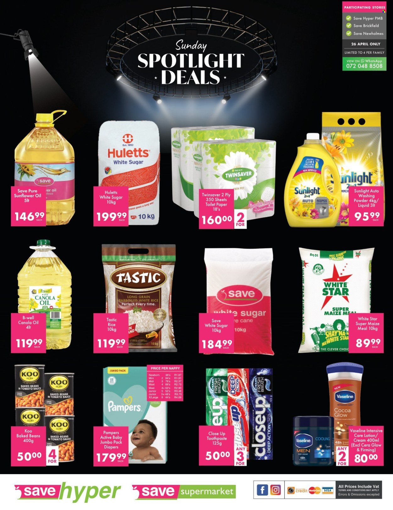 Save specials - 26/04/2026 - 26/04/2026. Page 1