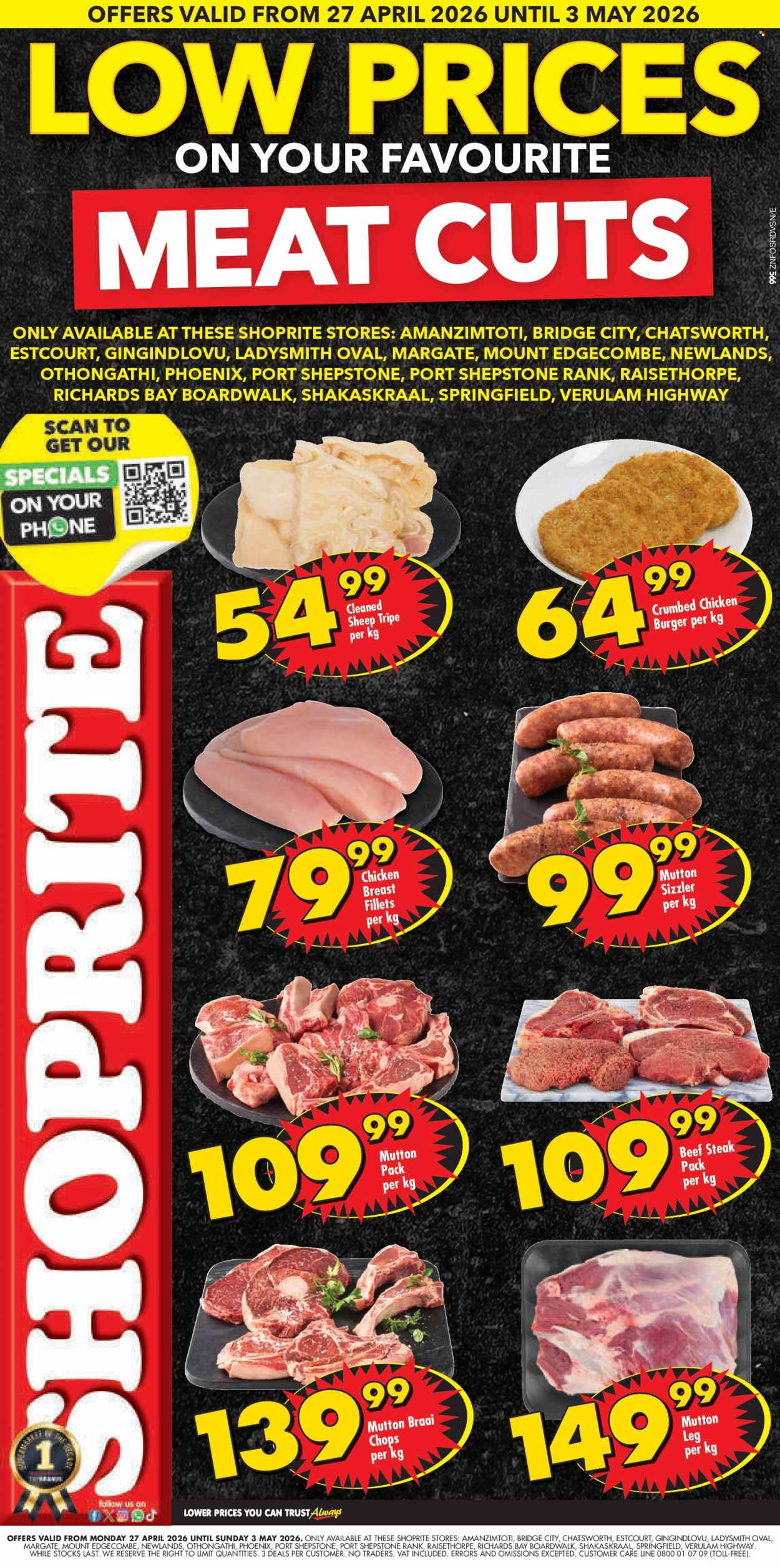 Shoprite specials - 27/04/2026 - 03/05/2026. Page 1