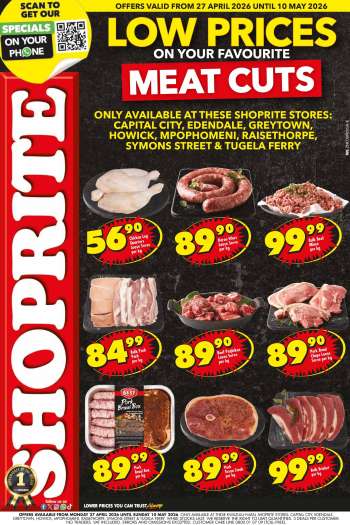 Shoprite catalogue  - 27/04/2026 - 10/05/2026.