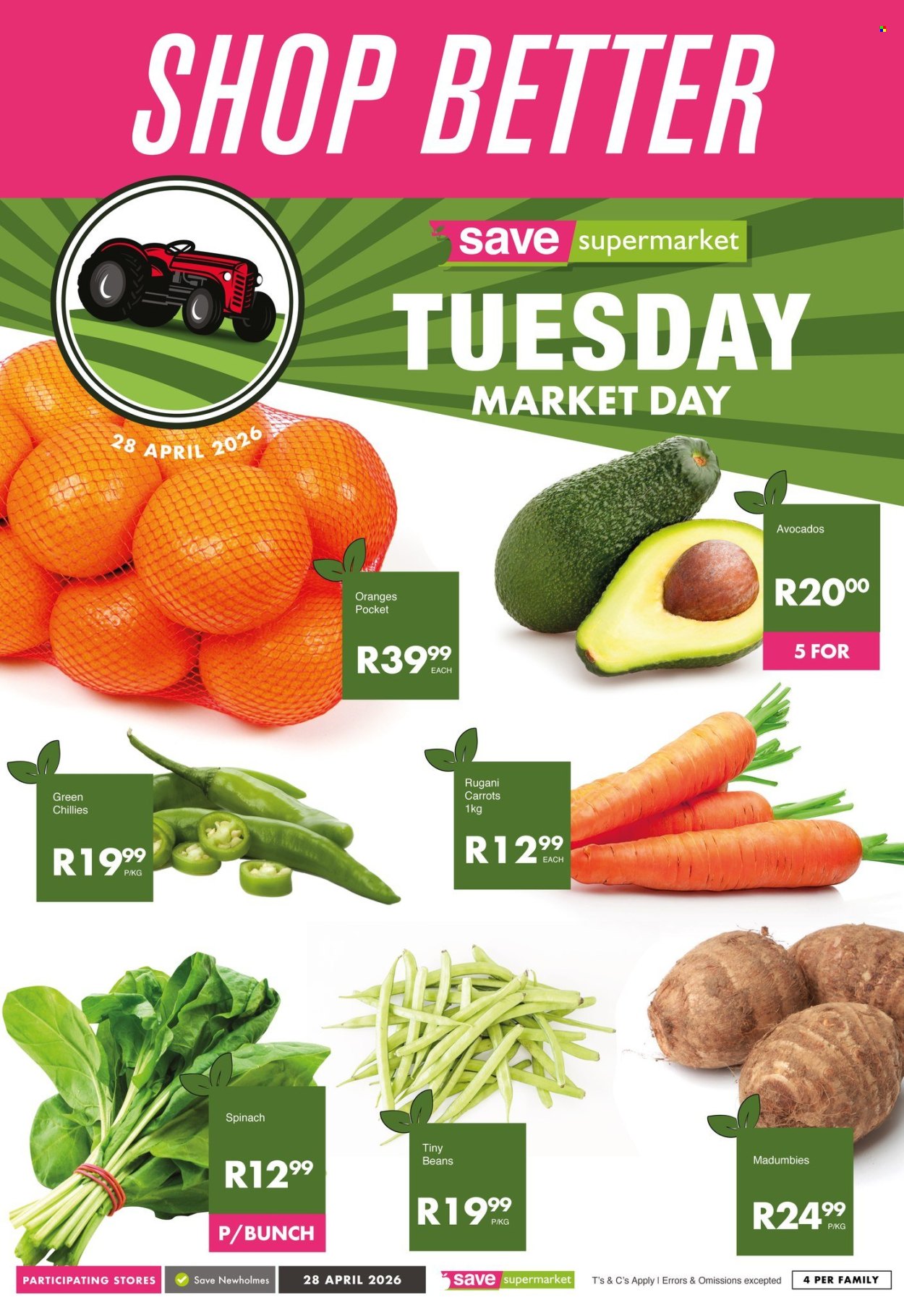 Save supermarket specials - 28/04/2026 - 28/04/2026. Page 1