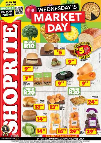 Shoprite catalogue  - 29/04/2026 - 29/04/2026.