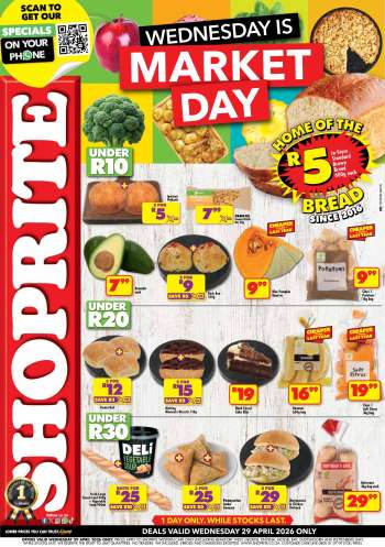 Shoprite catalogue  - 29/04/2026 - 29/04/2026.