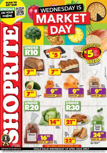 Shoprite catalogue  - 29/04/2026 - 29/04/2026.