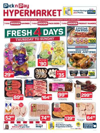 Pick n Pay Hypermarket catalogue  - 30/04/2026 - 03/05/2026.