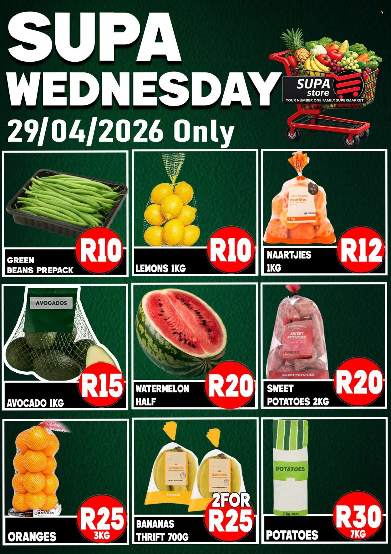 Supa Store specials - 29/04/2026 - 29/04/2026. Page 1