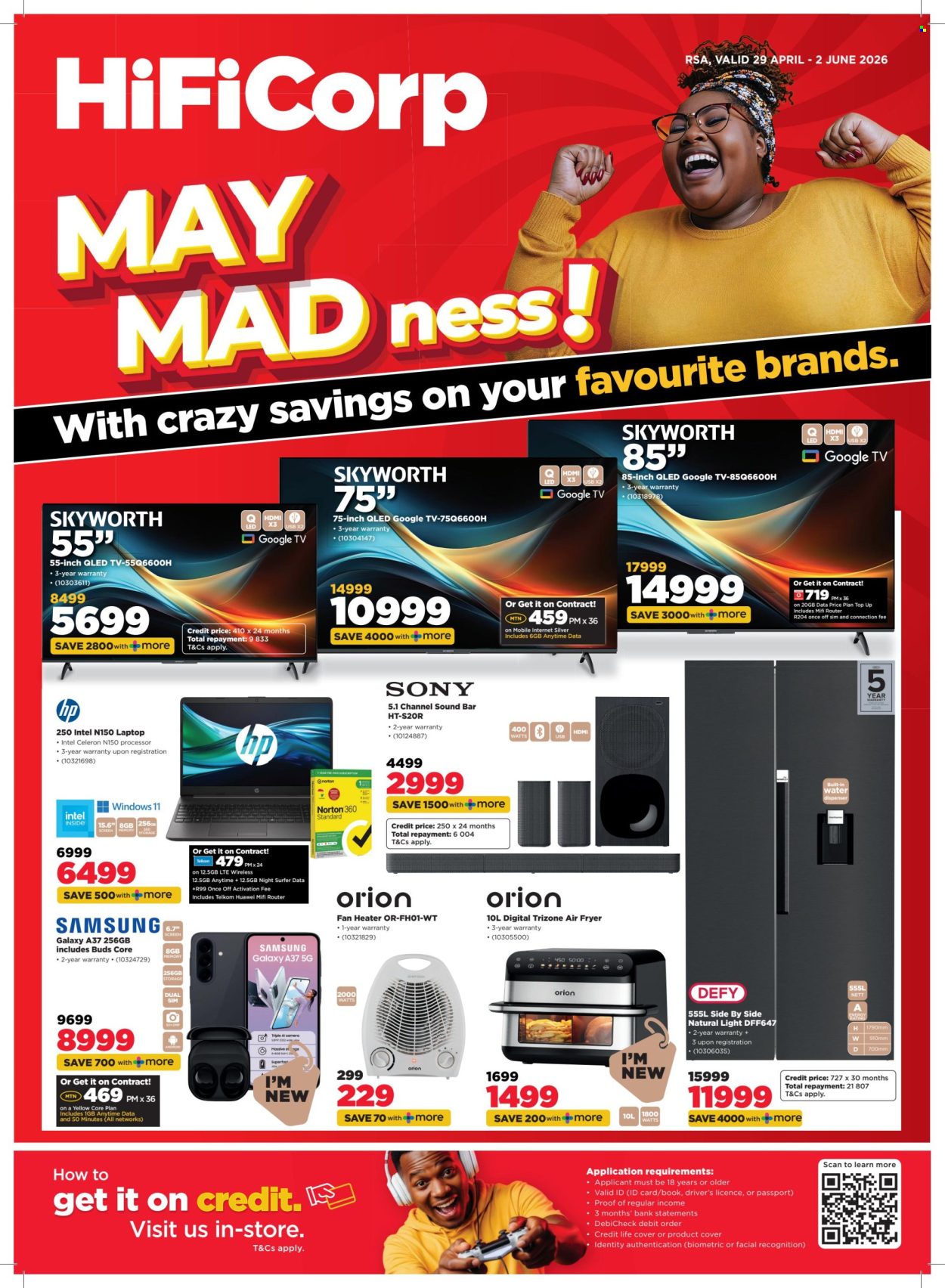 HiFi Corp specials - 29/04/2026 - 02/06/2026. Page 1
