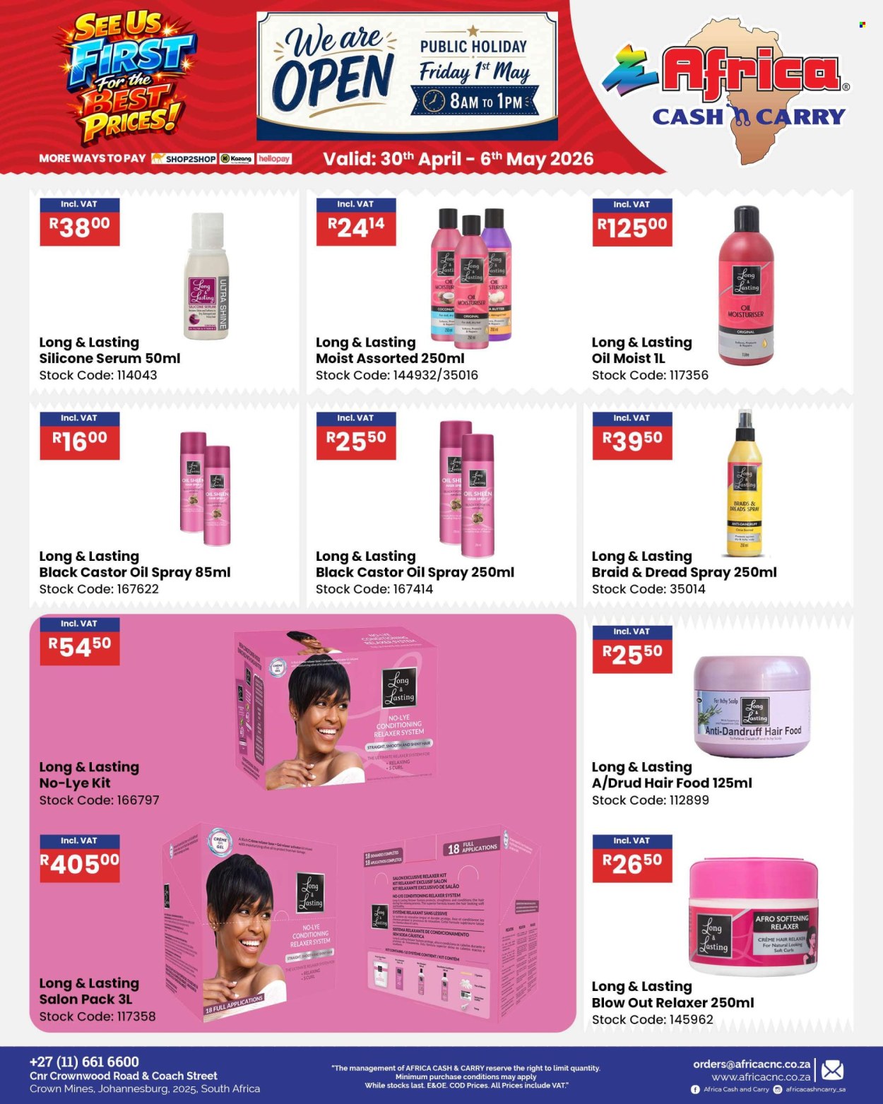 Africa Cash & Carry specials - 30/04/2026 - 06/05/2026. Page 44