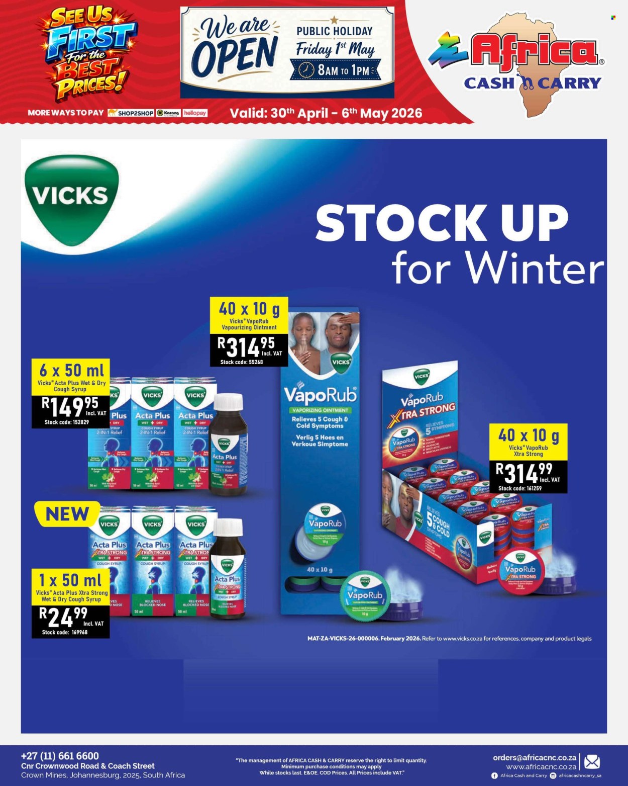 Africa Cash & Carry specials - 30/04/2026 - 06/05/2026. Page 51