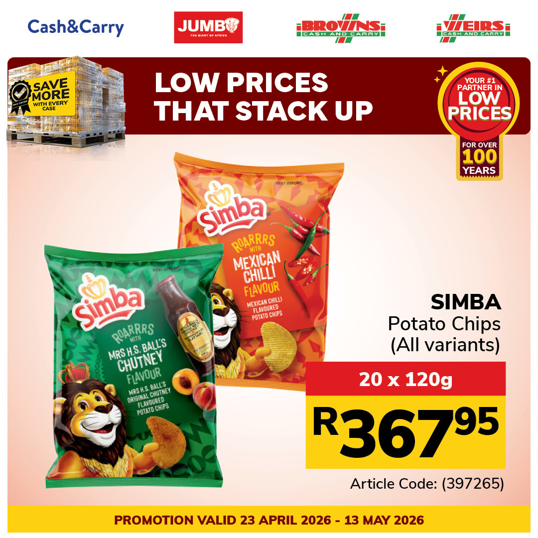 Jumbo Cash & Carry specials - 23/04/2026 - 13/05/2026. Page 9