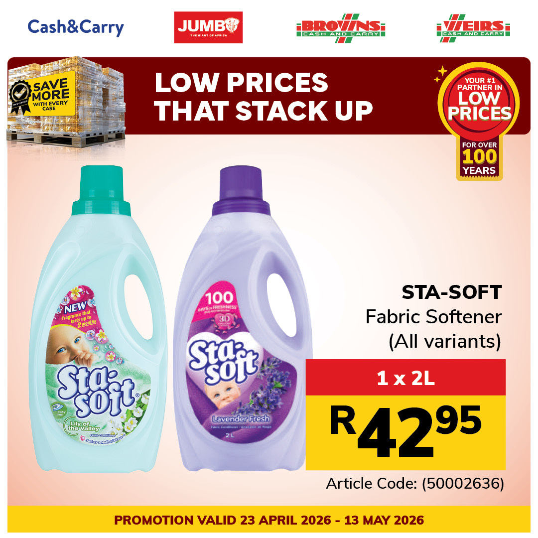 Jumbo Cash & Carry specials - 23/04/2026 - 13/05/2026. Page 6