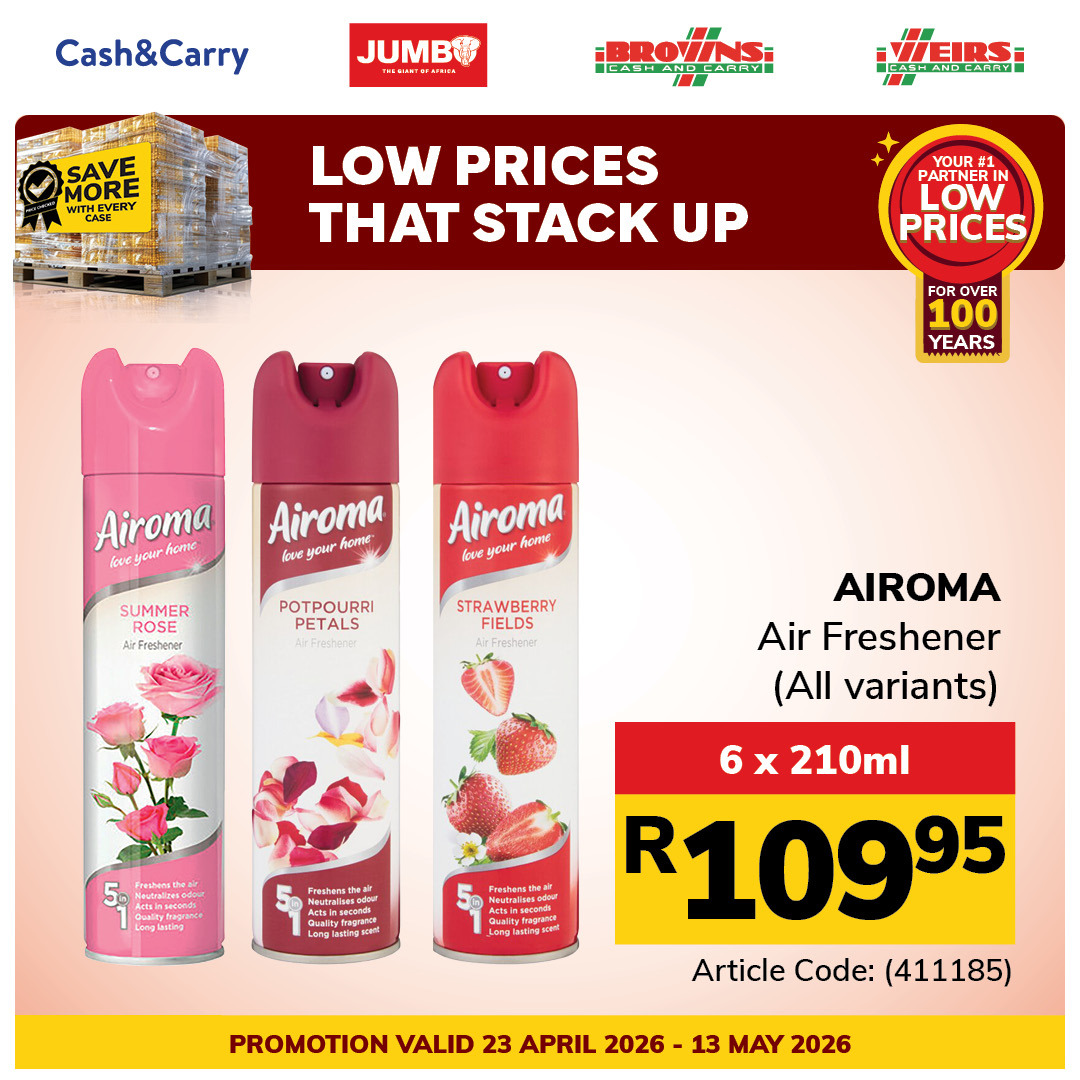 Jumbo Cash & Carry specials - 23/04/2026 - 13/05/2026. Page 7