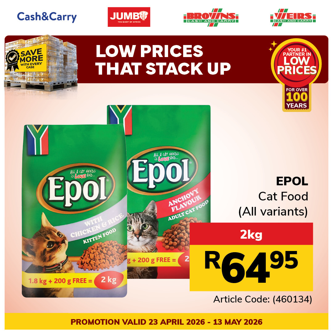 Jumbo Cash & Carry specials - 23/04/2026 - 13/05/2026. Page 8