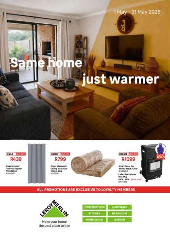Leroy Merlin catalogue  - 01/05/2026 - 31/05/2026.