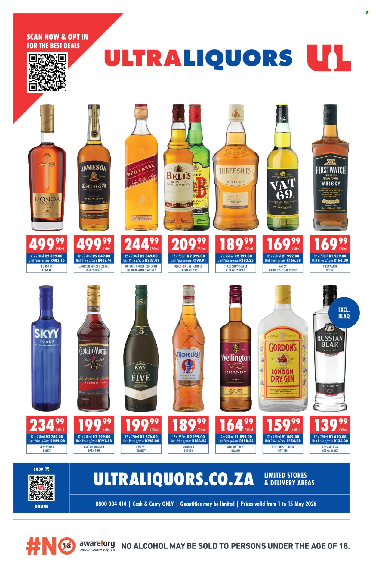 Ultra Liquors specials - 01/05/2026 - 15/05/2026. Page 1