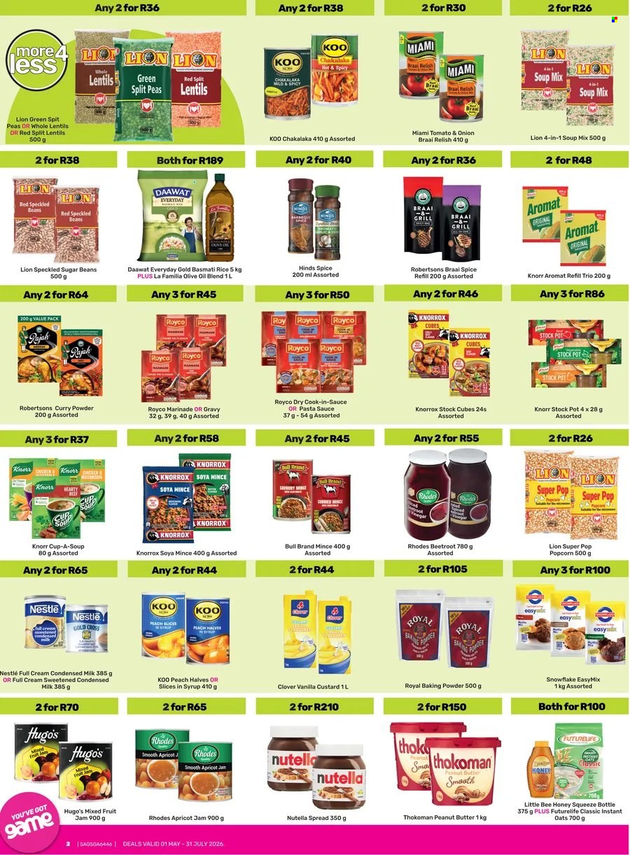 Game specials - 01/05/2026 - 31/07/2026. Page 2
