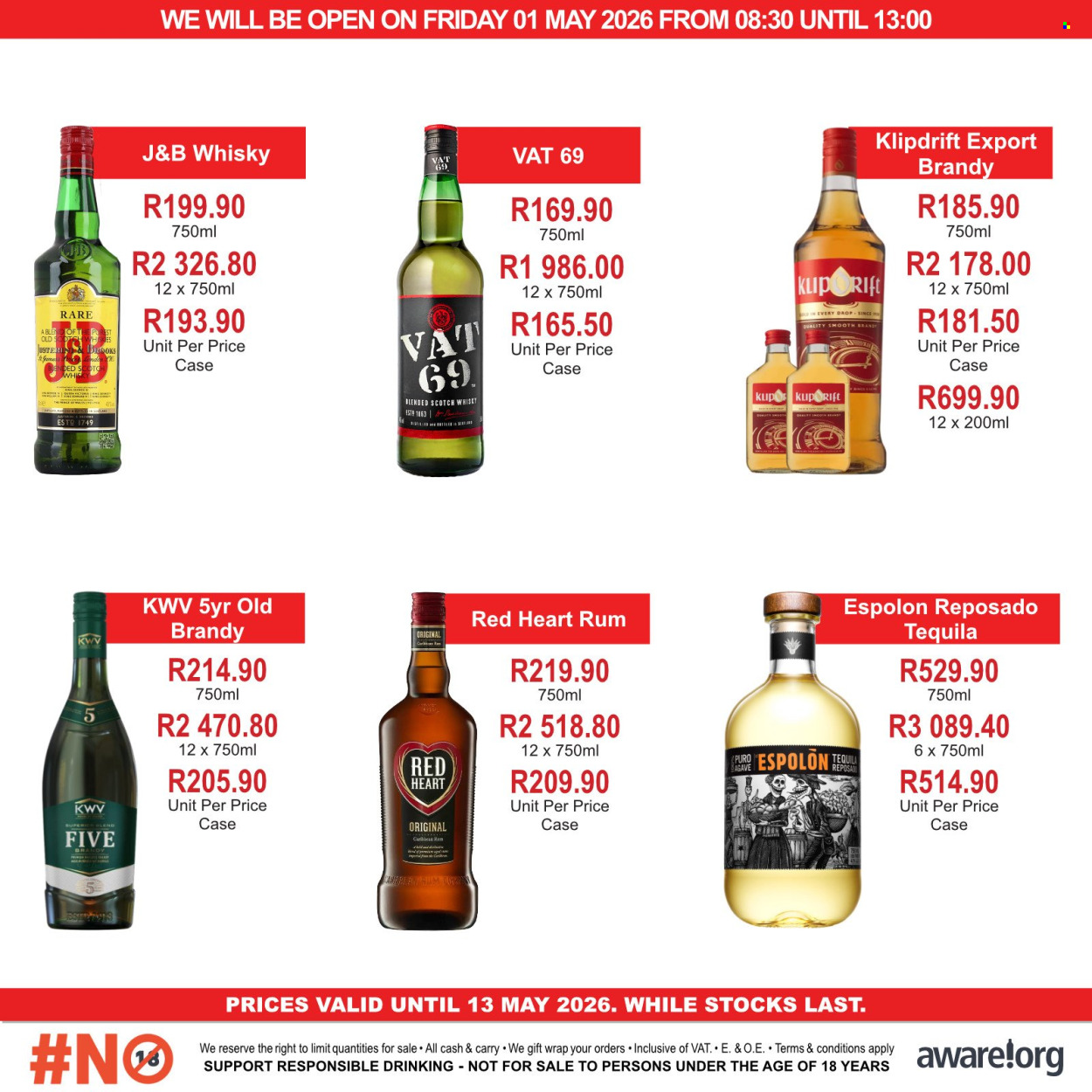 Johnny's Liquor Hypermarket specials - 03/05/2026 - 13/05/2026. Page 1