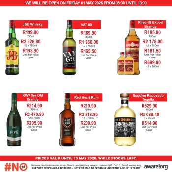 Johnny's Liquor Hypermarket catalogue  - 03/05/2026 - 13/05/2026.