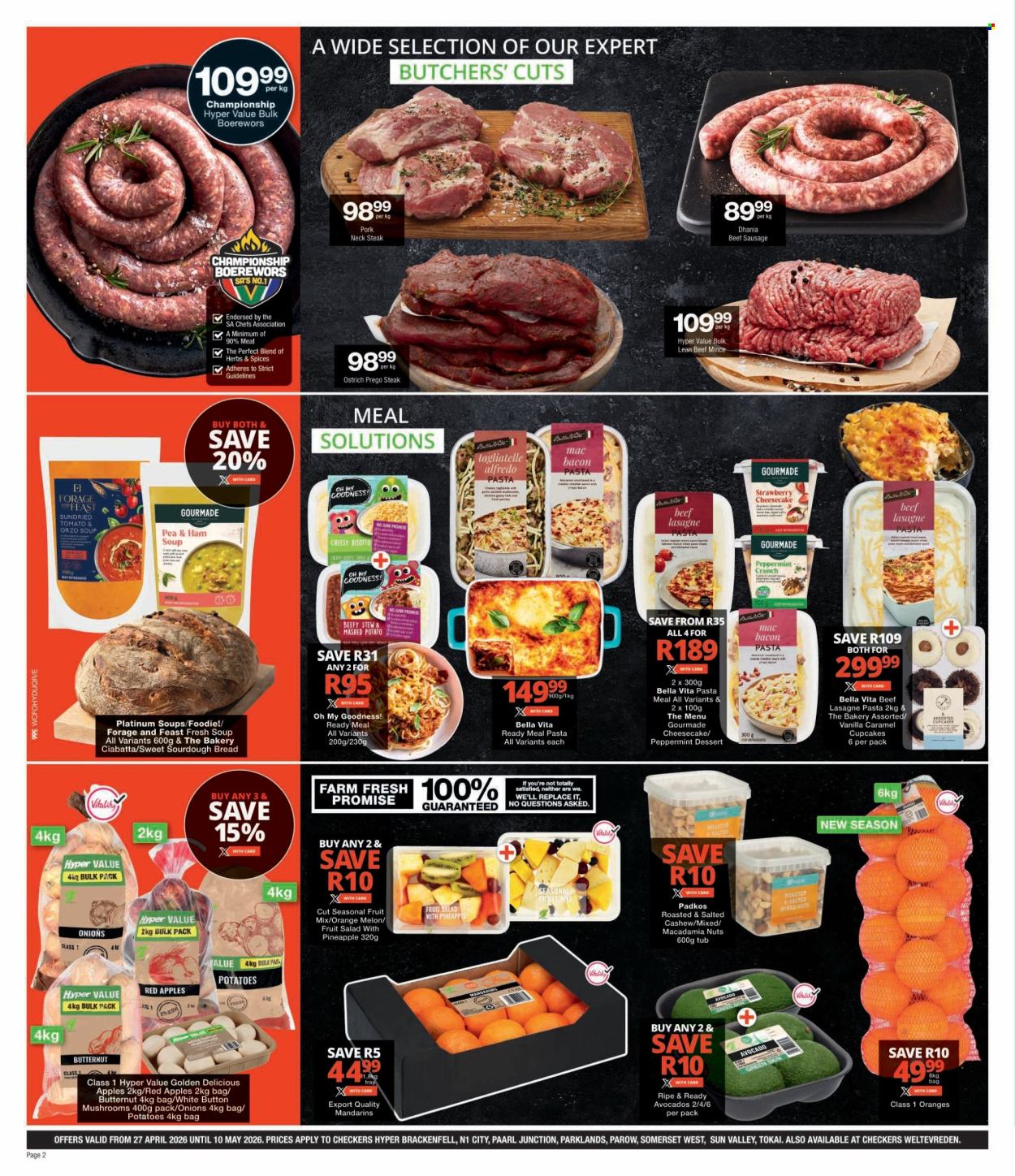 Checkers specials - 27/04/2026 - 10/05/2026. Page 2