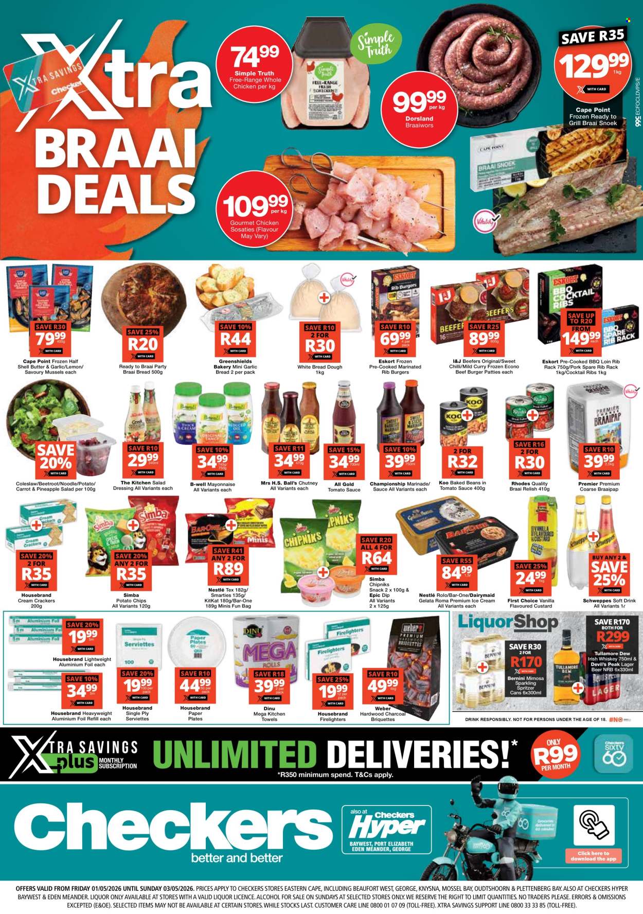 Checkers specials - 30/04/2026 - 03/05/2026. Page 1
