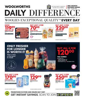Woolworths catalogue  - 04/05/2026 - 24/05/2026.