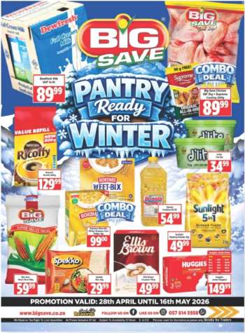Big Save catalogue  - 28/04/2026 - 16/05/2026.