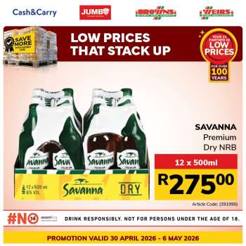 Jumbo Cash & Carry catalogue  - 30/04/2026 - 06/05/2026.