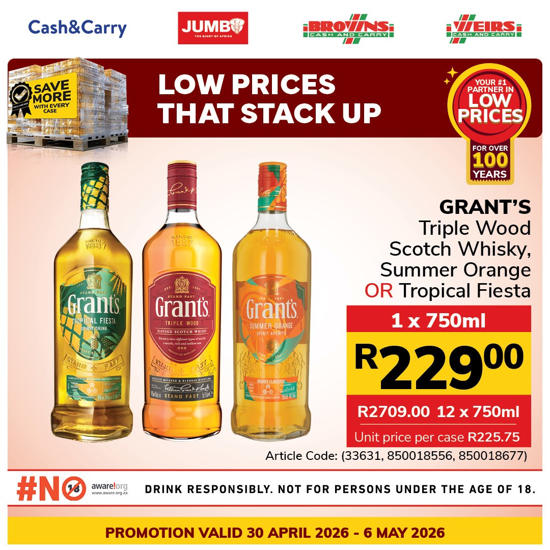 Jumbo Cash & Carry specials - 30/04/2026 - 06/05/2026. Page 4
