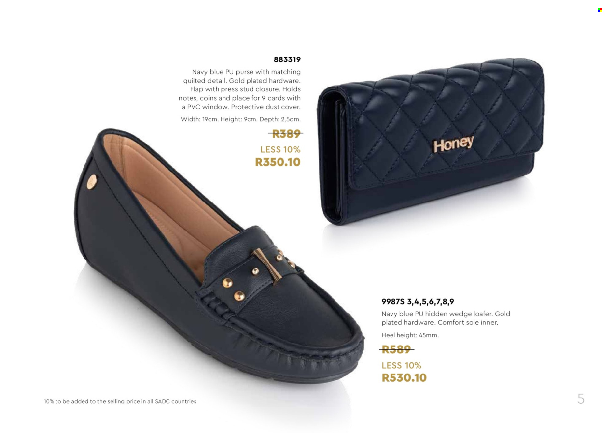 Honey specials. Page 5