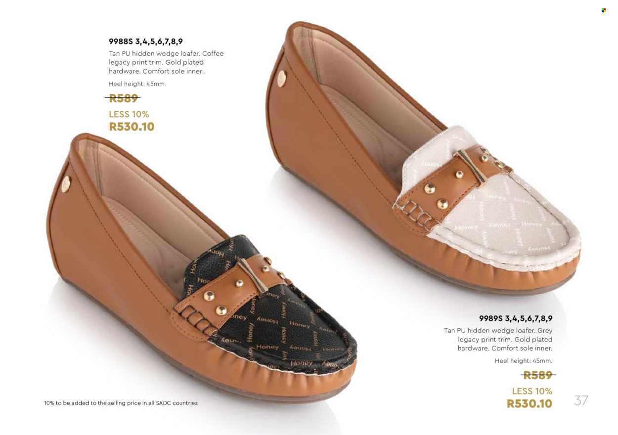 Honey specials. Page 37
